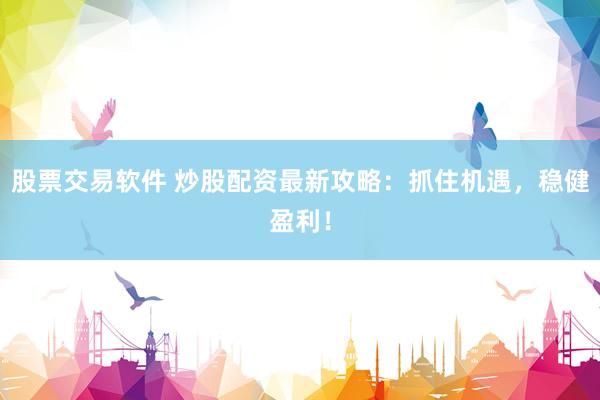 股票交易软件 炒股配资最新攻略：抓住机遇，稳健盈利！